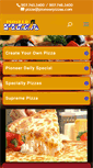 Mobile Screenshot of pioneerpizzas.com